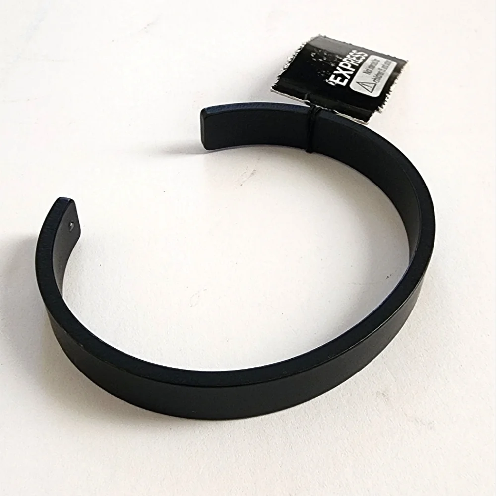 NWT Express Black Metal Cuff